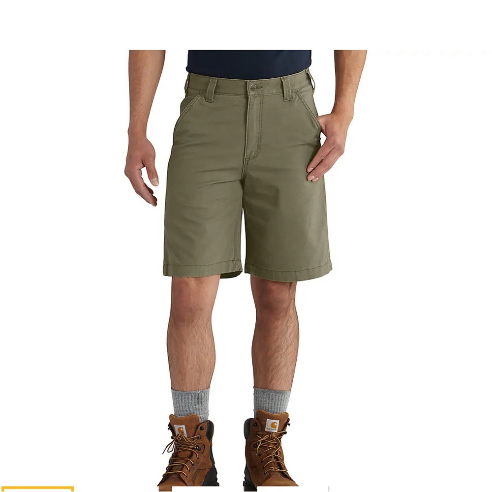 Carhartt Green Canvas Work Shorts( Mens )